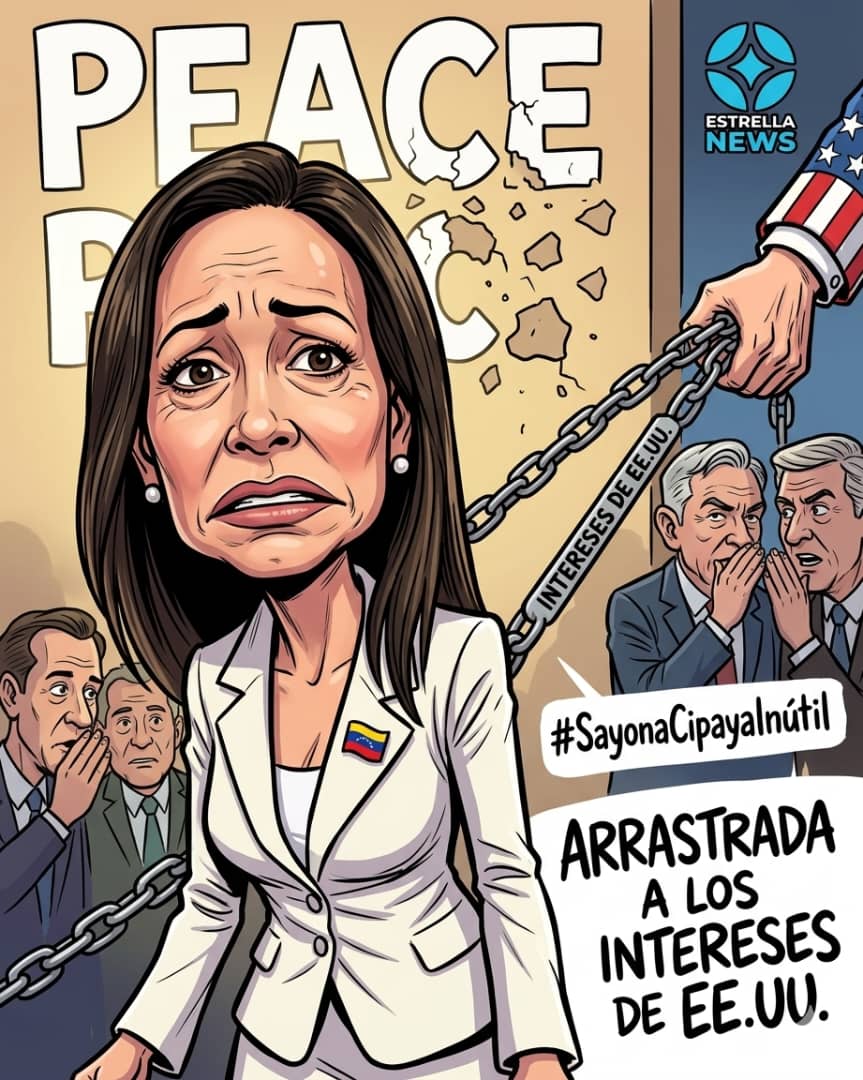 Amapola10R's tweet photo. Pedir sanciones criminales y bloqueos salvajes contra tu propia gente no es política, es criminal. María Corina Machado representa la traición descarada y la sumisión ante los intereses extranjeros.

#SayonaCipayaInútil https://t.co/mvdGvIJhuY
