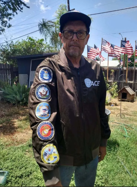 A1Policy's tweet photo. A 69-year-old Veteran was BRUTALLY attacked outside his own home in San Diego because he proudly displayed support for the President of the United States.

Kerry Sheron is now fighting for his life after he was assaulted in broad daylight. Political violence is NEVER acceptable!

Pray for Kerry and his family.