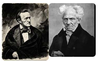 Musenfreund's tweet photo. MUSIK als METAPHYSIK  - Schopenhauer und Wagner I.

Noch ist der „Tristan" nicht komponiert. Die Schweiz ist eine Republik und Wagner ist nicht der einzige geflohene Revolutionär, der in Zürich einen gastlichen Zufluchtsort findet. Neben vielen anderen Emigranten lernt er auch den Dichter Georg Herwegh (1817-1875) kennen, mit dem ihn bald eine enge Freundschaft verbindet. Dichter und Komponist führen unzählige Gespräche. In Paris hatte Herwegh einige Zeit mit seiner Frau und den Ehepaaren Marx und Ruge eine „Phalanstère“-Wohngemeinschaft bewohnt – aus der das Ehepaar Marx nach zwei Wochen entnervt ausgezogen war.  

Viel spricht dafür, dass Herwegh in Zürich als geistiges Scharnier zwischen Marx und Wagner fungierte, wobei es ausgerechnet der Marx-Freund Herwegh sein wird, der Wagner 1854 mit der Philosophie Arthur Schopenhauers bekannt macht, ein hochproduktives Selbstmissverständnis, wie sich später herausstellen wird. Bei Herwegh stößt Wagner zunächst auf Schopenhauers populäre Nebenschrift „Parerga“ („Über die Weiber“) und wird neugierig.  Schopenhauers Hauptwerk, die jahrzehntelang ignorierte „Welt als Wille und Vorstellung“ aus dem Jahr 1819 entstammte aus Sicht der 1850er Jahre einer denkbar fernen Epoche: In das Jahr 1819 fallen das Attentat auf August von Kotzebue, die Karlsbader Beschlüsse und die Veröffentlichung des ersten Teils des „West-östlichen Divans“.

Einer der Ersten, die den Rang von Schopenhauers Philosophie erkennen, ist Ernst Otto Lindner (1820-1867), der „Apostel“ Schopenhauers, ein Privatdozent der Philosophie, der seine Lehrbefugnis in Breslau wegen „Mangels an christlicher Gesinnung“ verliert und als Redakteur bei der Vossischen Zeitung arbeitet.  Es gelingt Lindner, den Namen Schopenhauer in Deutschland bekannter zu machen. Auch ein in England erschienener Beitrag über Schopenhauer trägt zum erwachenden Interesse an dem Philosophen bei. Kurz darauf fallen Julius Frauenstädts (1813-1879) erschienene „Briefe über die Schopenhauersche Philosophie“ (1854) auf fruchtbaren Boden, da die Ära des „ruchlosen Optimismus“, wenigstens in politischer Hinsicht, erst einmal vorbei ist. 

„What Schopenhauer did for Wagner was to give to someone who was already depressed and disoriented by the loss of an almost religious faith in political solutions a new way of looking at the world, a view that saw all public affairs, including politics, as trivial.“   

Schopenhauers Pessimismus kommt in den frühen 50er Jahren allmählich in Mode: Seine Weltverdrossenheit passte zur Ermattung der postrevolutionären Ära.  Der Philosoph selbst hielt wenig von derartigen Erklärungen. Der Pessimismus allein kann Schopenhauers Aufstieg in der Tat nicht erklären, zumal der Höhepunkt seiner Popularität erst in den Jahrzehnten nach der Reichsgründung liegt, als die politischen Bedürfnisse eines großen Teils des Bürgertums längst befriedigt waren: Seine Philosophie empfiehlt sich während des Zeitabschnitts zwischen dem Sieg über Frankreich und dem Vorabend des ersten Weltkrieges jenen Teilen eines halbwegs liberal gebliebenen Bürgertums, das sich ebenso gegen die Sozialdemokratie wie gegen konservativ-kirchliche Aspekte des Wilhelminismus abgrenzt.  Ideengeschichtlich beruht der Aufstieg von Schopenhauers Philosophie auf ihrer zeitgemäßen Verbindung von materialistischen und idealistischen Elementen nach Verblassen des Deutschen Idealismus.   
Es gab aber auch Widerstand: Der Naturalismus schätzte Schopenhauer nicht.  Hermann Conradis Roman „Adam Mensch“ (1889) zeigte die Grenzen des kontemplativen Pessimismus auf. 

Herwegh liest Frauenstädts Buch und empfiehlt Schopenhauer seinem Freund. Wagner liest und ist überwältigt. In einem oft zitierten Brief an Liszt bekennt er am 16. Dezember 1854:
"Neben dem langsamen Vorrücken meiner Musik (zur Walküre) habe ich mich jetzt ausschließlich mit einem Menschen beschäftigt, der mir, wenn auch nur literarisch, wie ein Himmelsgeschenk in meine Einsamkeit gekommen ist. Es ist Arthur Schopenhauer, der größte Philosoph seit Kant, dessen Gedanken er, wie er sich ausdrückt, vollständig erst zu Ende gedacht hat. Die deutschen Professoren haben ihn wohlweislich 40 Jahre lang ignoriert: neulich wurde er aber — zur Schmach Deutschlands — von einem englischen Kritiker entdeckt. Was sind vor diesem alle Hegels usw. für Charlatans! Sein Hauptgedanke, die endliche Verneinung des Willens zum Leben, ist von furchtbarem E r n s t e, aber einzig erlösend. Mir kam er natürlich nicht neu, und niemand kann ihn überhaupt denken, in dem er nicht bereits lebte. Aber zu dieser Klarheit erweckt hat mir ihn erst dieser Philosoph.“   

Dass Wagner vollmundig bekundet, ihm sei der Gedanke „natürlich nicht neu“, hat ihm Hans Mayer später angekreidet und bissig mit den Worten kommentiert: „Geistiges Mitläufertum pflegt sich daran vorzüglich zu erweisen, dass es nicht genau zwischen Eigentum und Übernommenem zu unterscheiden weiß.“  Das ist nicht fair: Wagner bekennt lediglich, dass er für den Schopenhauerischen Pessimismus prädestiniert war. Mit fremden Federn schmückt er sich nicht. Mayers Wagner-Projekt bestand wesentlich darin, den verdrängten jungdeutschen, sprich den progressiven Wagner zu rekonstruieren. Ein Schopenhauer-Einfluss auf Wagner avant la lettre hätte nicht in sein Konzept gepasst. Die Kunst Wagners, so behauptet Mayer, habe bis zur frühen Konzeption des „Siegfrieds“ im Zeichen der Bejahung des Willens, nicht dessen Verneinung gestanden.  Das klingt nicht plausibel: Schon mit dem „Fliegenden Holländer“ schreibt Wagner eine Schopenhauer-Oper – volle dreizehn Jahre, bevor er die Philosophie Schopenhauers kennenlernt. Auch in „Tannhäuser“ und „Lohengrin“ gibt es tiefpessimistische, proto-schopenhauerische Züge. Ausgerechnet „Lohengrin“, das wohl populärste Wagner-Werk, endet erbarmungslos, als einzige Oper Wagners ohne Verklärung:  „Lohengrin“ ist geprägt von einer „Tragik ohne Katharsis“.  „Viele von Wagners Gestalten waren schon Jünger Schopenhauers, eher ihr Schöpfer die Lehre kennenlernte, der sie folgen.“  Der rabenschwarze Dialog zwischen Wotan und Brünnhilde im zweiten Akt der „Walküre“ entstand vor der Begegnung mit Schopenhauer.   Wagner lernt „Die Welt als Wille und Vorstellung“ erst kennen, als das Textbuch des „Rings“ bereits vorliegt.  In einem Brief an Röckel erklärt Wagner im August 1853: „Die Periode, seit der ich aus meiner inneren Anschauung schuf, begann mit dem fliegenden Holländer; Tannhäuser und Lohengrin folgten, und wenn in ihnen ein poetischer Grundzug ausgedrückt ist, so ist es die hohe Tragik der Entsagung, der wohlmotivirten, endlich nothwendig eintretenden, einzig erlösenden Verneinung des Willens.“   Mit einer originellen These hat der Schopenhauer-Forscher Arthur Hübscher (1897-1985) überrascht: Hübscher zufolge sind diejenigen Werke Wagners, die vor dem Schopenhauer-Erlebnis entstanden sind, stärker von Schopenhauer geprägt als die danach geschriebenen.     

Die Konzepte seiner Dramen, mit Ausnahme des „Parsifal“, liegen alle bereits vor, als Wagner Schopenhauer zum ersten Mal liest. Die Lektüre der „Welt als Wille und Vorstellung“ tröstet den gescheiterten Revolutionär. Die privilegierte Stellung, die die Musik in Schopenhauers ästhetischer Metaphysik einnimmt, wertet einen Komponisten erheblich auf, was Nietzsche in der „Genealogie der Moral“ zu den spöttischen Worten veranlasst: 

„Mit dieser ausserordentlichen Werthsteigerung der Musik, wie sie aus der Schopenhauer’schen Philosophie zu erwachsen schien, stieg mit Einem Male auch der Musiker selbst unerhört im Preise: er wurde nunmehr ein Orakel, ein Priester, ja mehr als ein Priester, eine Art Mundstück des „An-sich“ der Dinge, ein Telephon des Jenseits, — er redete fürderhin nicht nur Musik, dieser Bauchredner Gottes, — er redete Metaphysik: was Wunder, dass er endlich eines Tags asketische Ideale redete?“
