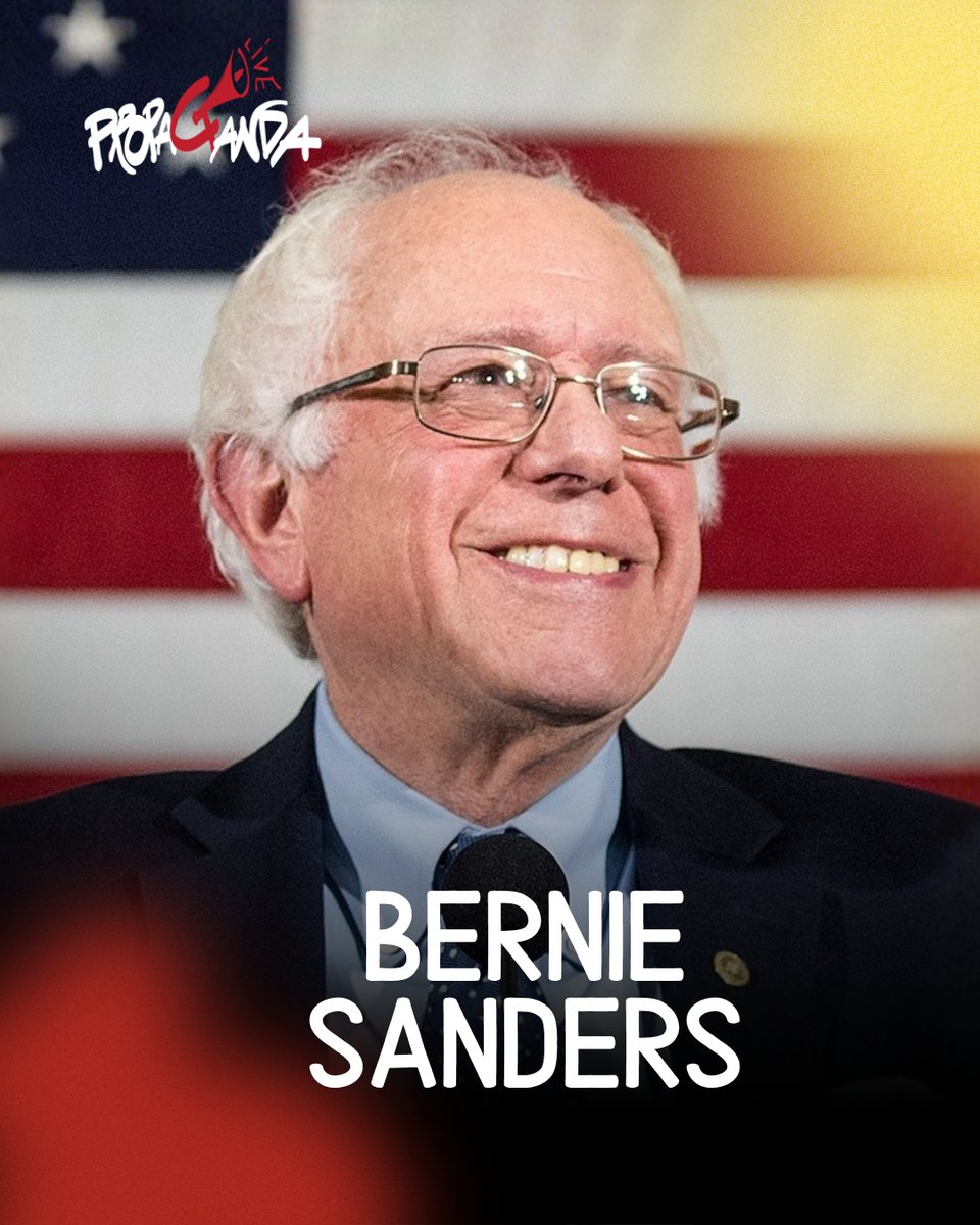 welikeduel's tweet photo. Questa sera torna #propagandalive. Sarà con noi il senatore @BernieSanders. 

Ci vediamo alle 21.15 su @la7tv https://t.co/ipj8zFI58g