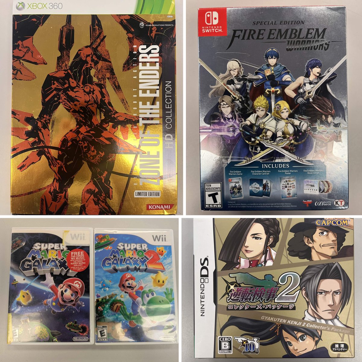 DigitalPress02's tweet photo. A few items of interest just came in like Pokemon Blue, Super Mario Galaxy 2, and Sonic Adventure DX. https://t.co/rwfv6jTAlP