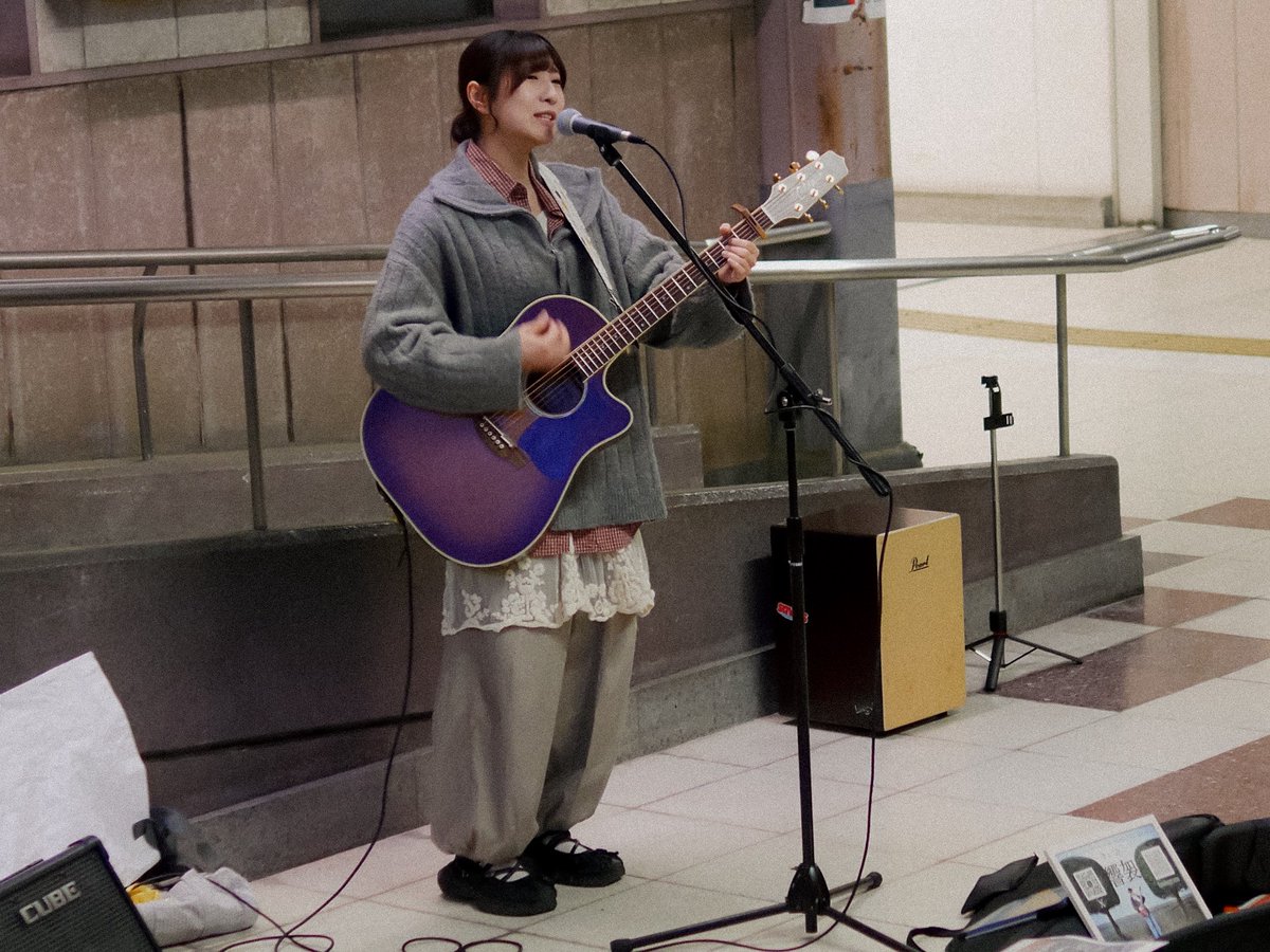 20260522 高崎駅ステーションステージ 響袈ちゃんが合同路上ライブに