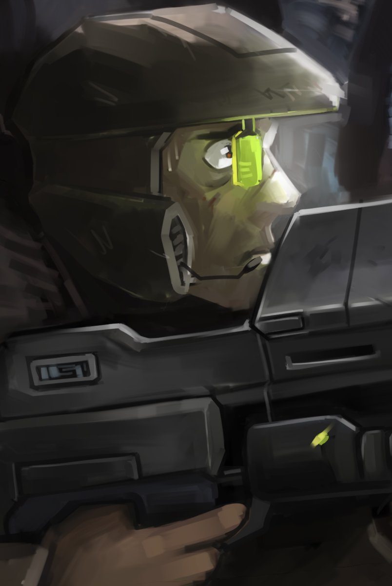 Crabbosk's tweet photo. Sneak peek of a huge piece I finished up.

Really excited for it to be part of the @JumperScape Halo Community Calendar.

Keep your eyes peeled in the coming months for more info on the kickstarter! https://t.co/hFkBr7GcgK