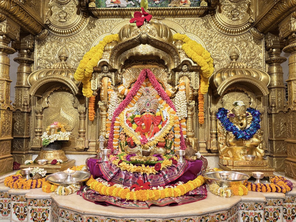 Shree Siddhivinayak Ganapati Temple Trust tweet media