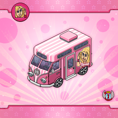 MeuHabblet's tweet photo. 🩷👱‍♀️ O novo Raro Bônus acabou de chegar, e com um emblema exclusivo digno de uma grande DIVA!

Ao atingir a meta de 40 asinhas, você receberá o raro Motorhome da Bonnie + EMBLEMA especial 🚌 https://t.co/hmMIia6UUj