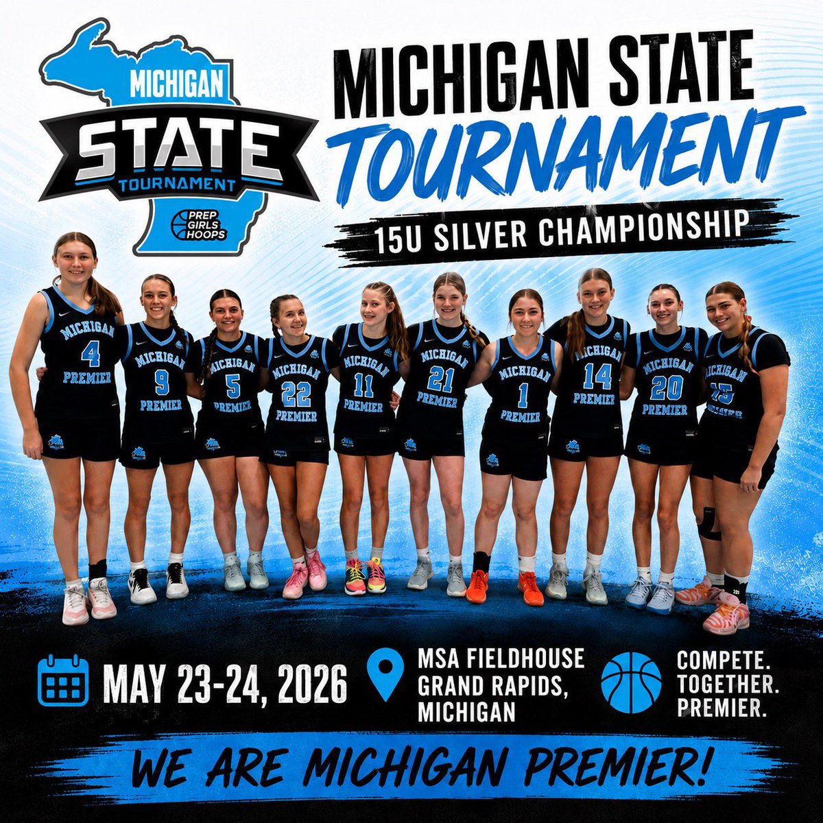 MckennaCorts's tweet photo. Prep hoops state tourney this weekend!!! @MIpremierbball @PGHMichigan @MiPremier029 @MCGirlsHoops1 https://t.co/JJQKchnHEV