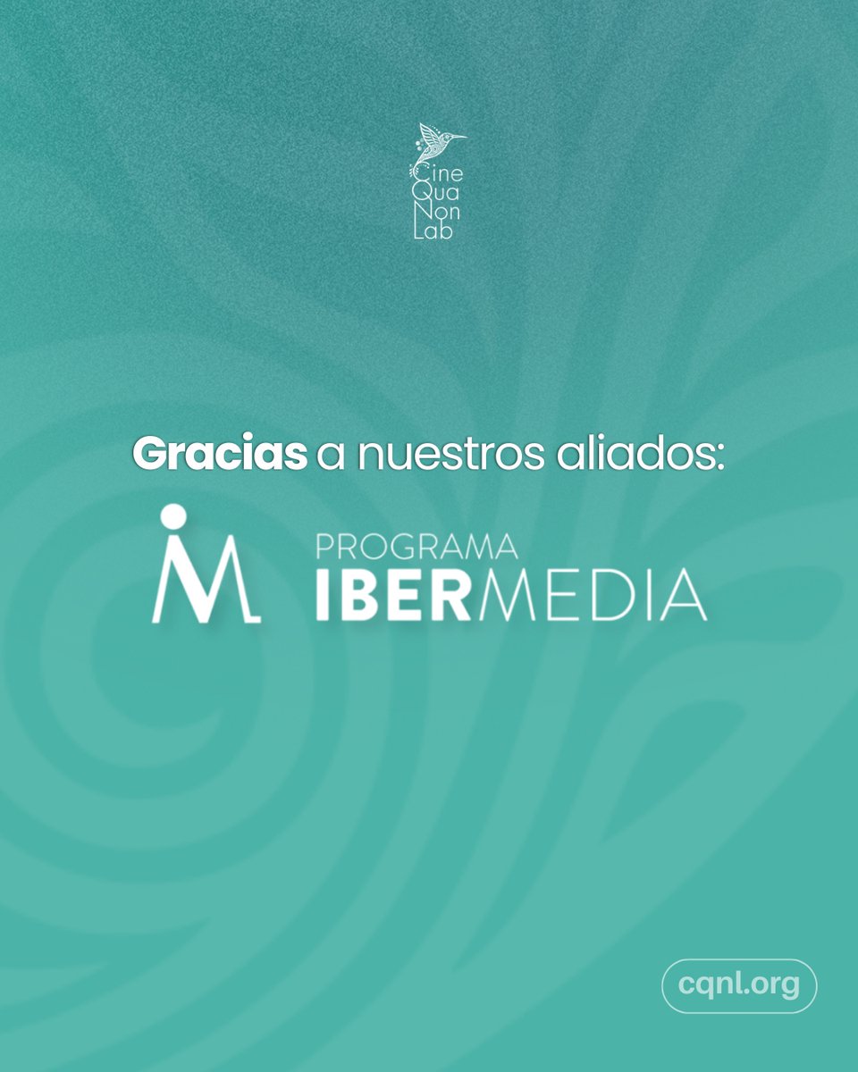 CineQuaNonLab's tweet photo. Agradecemos a @ibermedia  por hacer posible, a través de sus becas, la participación de cineastas iberoamericanos en el Taller de Revisión de Guion de Cine Qua Non Lab.

Las alianzas internacionales son fundamentales para seguir impulsando nuevas voces en el cine. https://t.co/9L368jkpjE