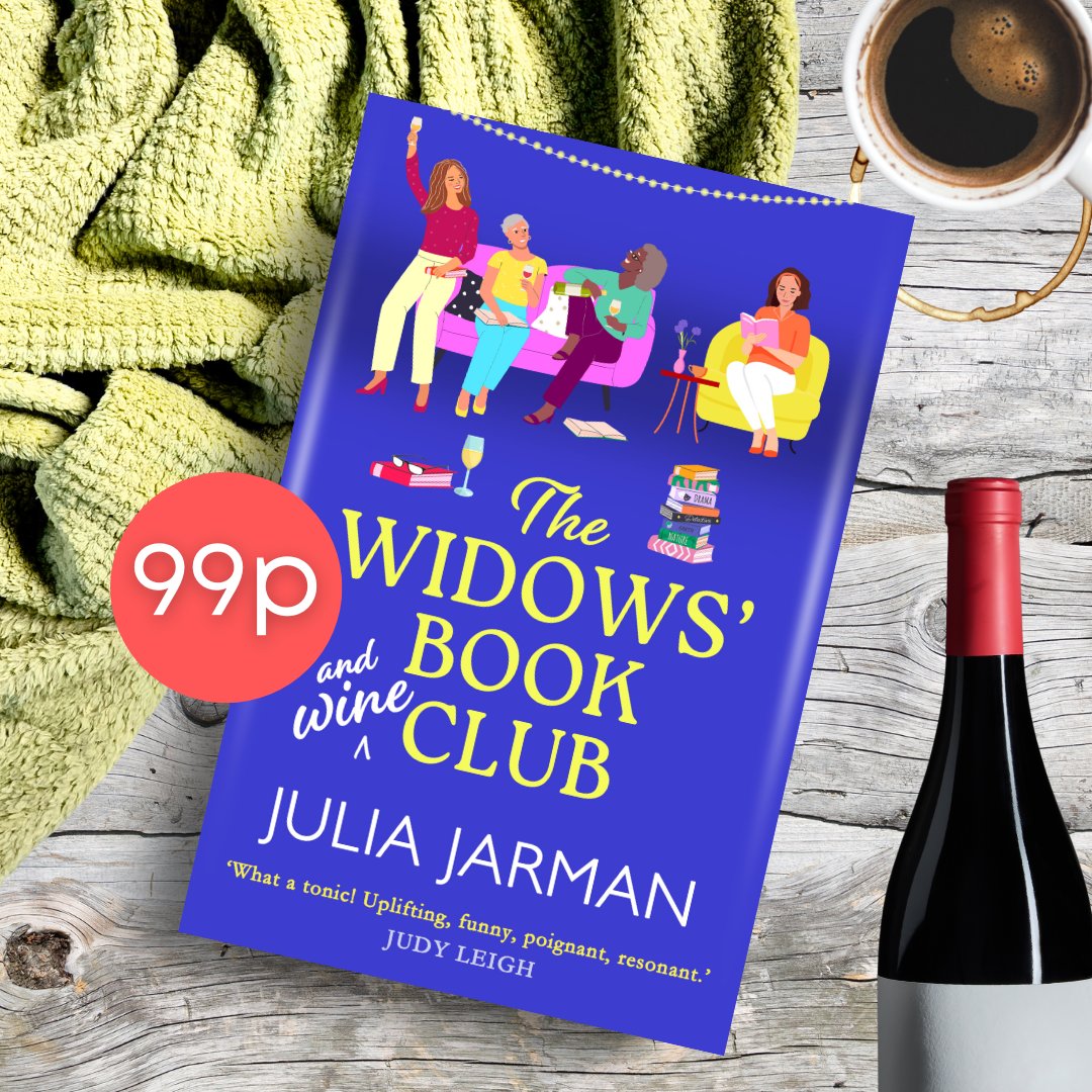 BoldwoodBooks's tweet photo. The BRAND NEW laugh-out-loud, feel-good read for ladies of a certain age! 👓 📚🍷 Perfect for fans of Maddie Please, Judy Leigh, and Karen King.

Grab your copy of #TheWidowsBookClub by @JuliaJarman today: https://t.co/f2fCRkeul0 https://t.co/rzYJiFSxaf