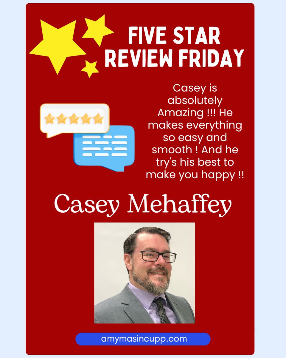 StateFarmAmy's tweet photo. 🌟🌟🌟🌟🌟 Amy Masincupp State Farm is proud to earn another 5-star Google review! Thank you to our amazing community for your trust and support. We're here to protect what matters most to you! 🙌 #FiveStarService #StateFarm #ThankYou https://t.co/F8JyDow1Yu