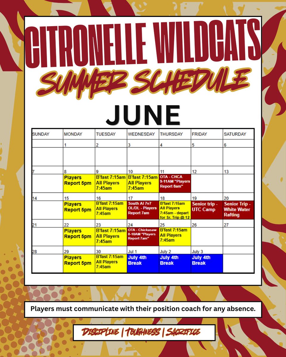 Citronelle Wildcat Football tweet media