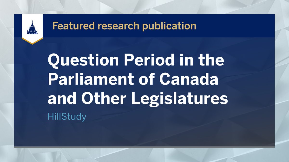 Library of Parliament tweet media