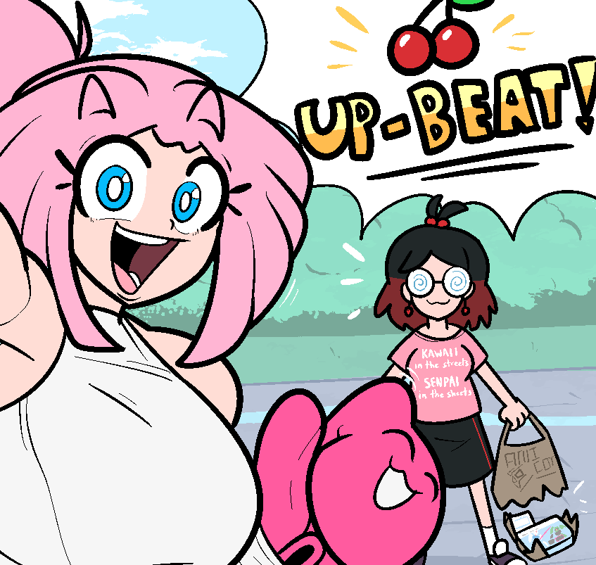 KneetoeNetto's tweet photo. ITS CHERRY UP-BEAT!! WOWOWOW!!

Up-Beat!! demo comes out LITERALLY in a week! https://t.co/8oj1GMoJqC