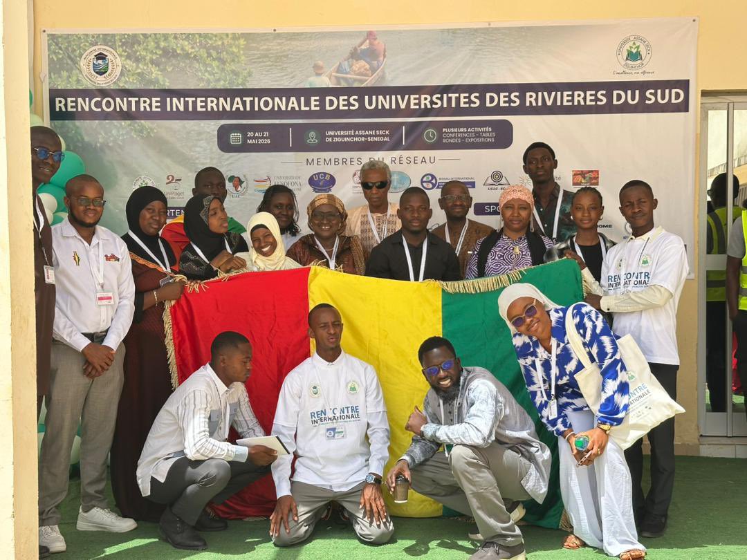 UGANC_Guinee's tweet photo. L’UGANC était représentée à la Rencontre internationale des Recteurs des Institutions d’Enseignement Supérieur des Rivières du Sud, aux côtés d’autres universités guinéennes, mais aussi du Cap-Vert, de Gambie et de Guinée-Bissau.
#Guinee #TempleDuSavoir #MESRS #UGANC https://t.co/c7nXrt2uCK