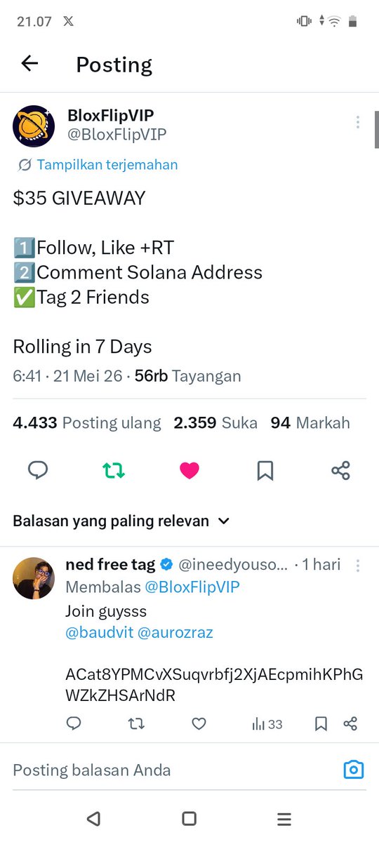 Free Tag tweet media