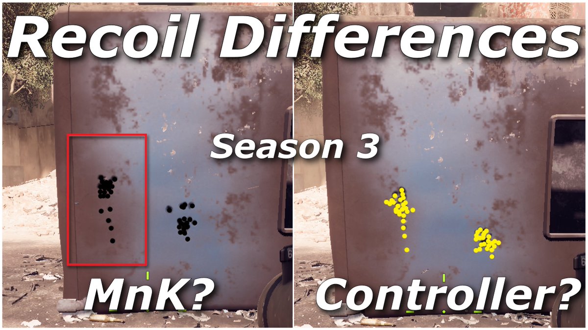 _drewij's tweet photo. Todays video! Checking out the Recoil Differences between inputs, MnK v Controller. With Season 3 in Battlefield 6 alot of NEW changes have come, a lot to discuss here. Interested to hear your thoughts... https://t.co/Mjwm9SrH3f