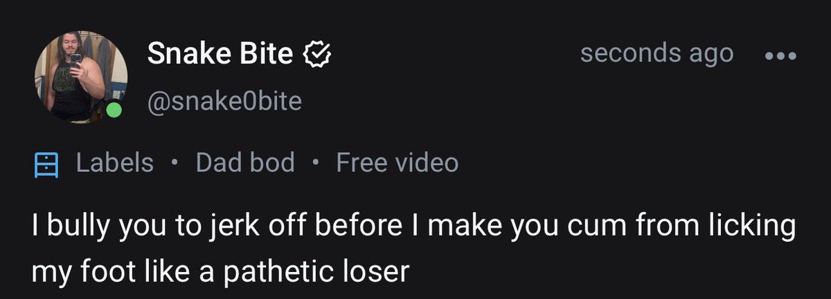 Snake Bite tweet media