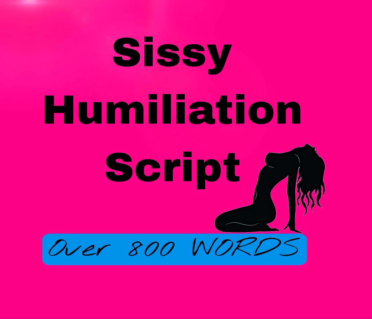 SISSY BLACKMAIL AND HUMILIATION OFFICE tweet media