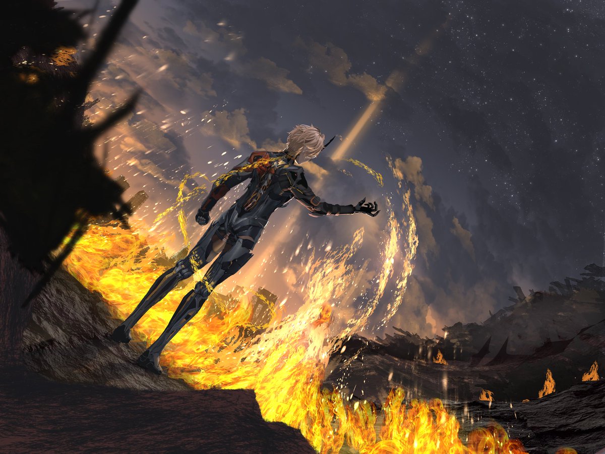 Saifartz's tweet photo. PGR illustration series 85

pyrokinesis

This art is done by me and is not AI 

#punishinggrayraven
#PGR
#pgrcc https://t.co/Vih4BpHWTq