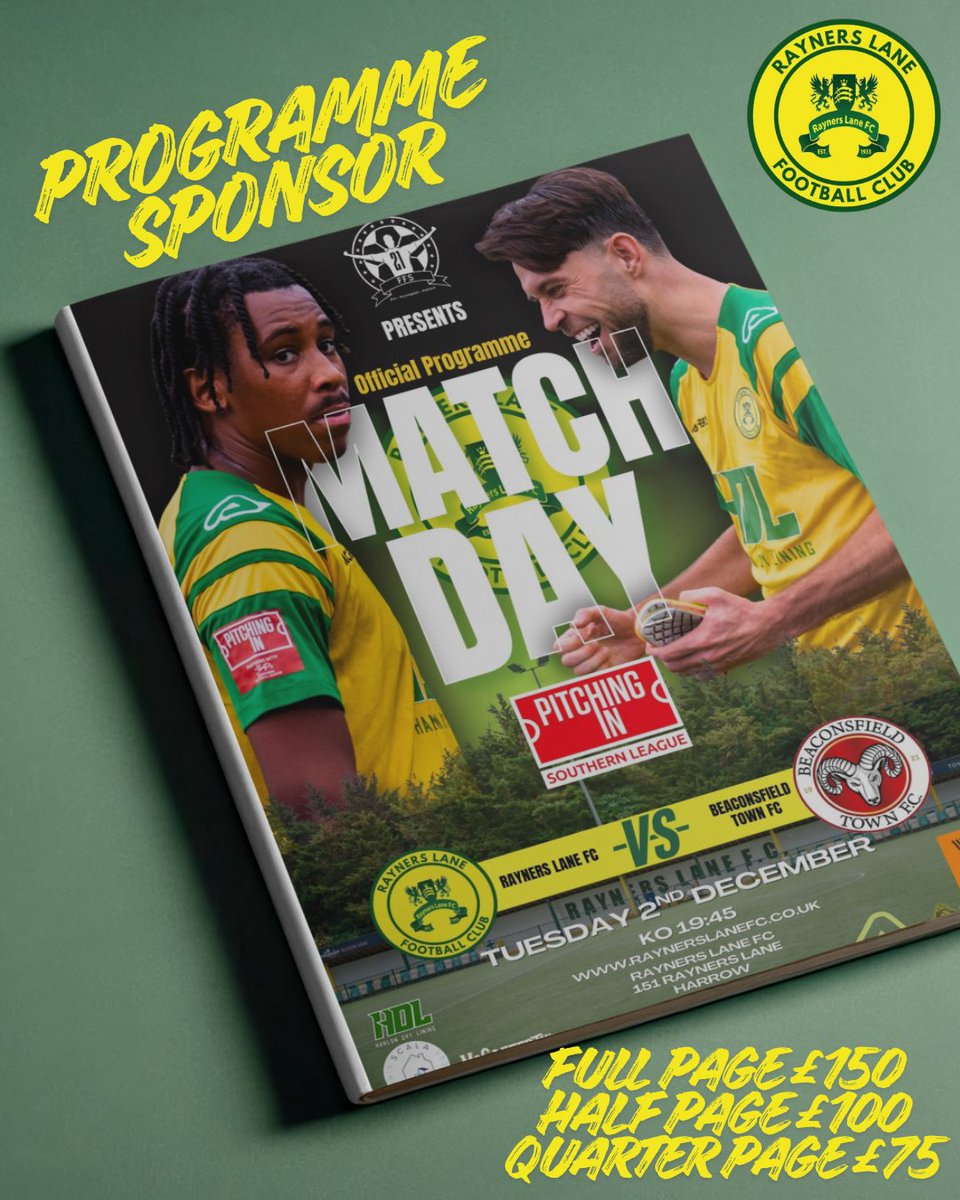 Rayners Lane FC tweet media