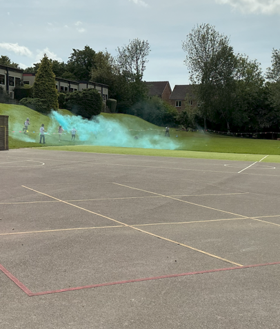 ChurwellPrimary's tweet photo. The Friends of Churwell Colour Run was fantastic! The children had a great time and loved the rainbow colours they ended up with! The weather was perfect - a lovely afternoon in the academy and a great way to end the half term 🌈 https://t.co/IZ8mBpnPVN