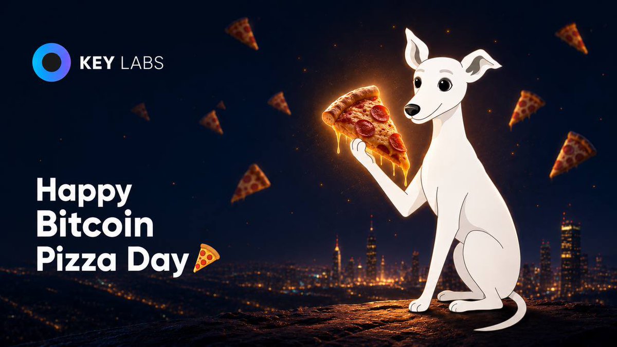 KeyLabs_trade's tweet photo. 10,000 BTC.
Two pizzas.
No regrets.

Happy Bitcoin Pizza Day 🍕

#BitcoinPizzaDay #Bitcoin #Crypto #KeyLabs https://t.co/OD9YOcu5zM