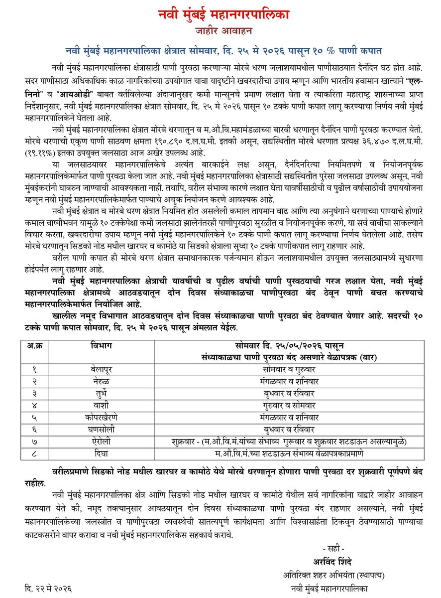 Navi Mumbai Municipal Corporation tweet media