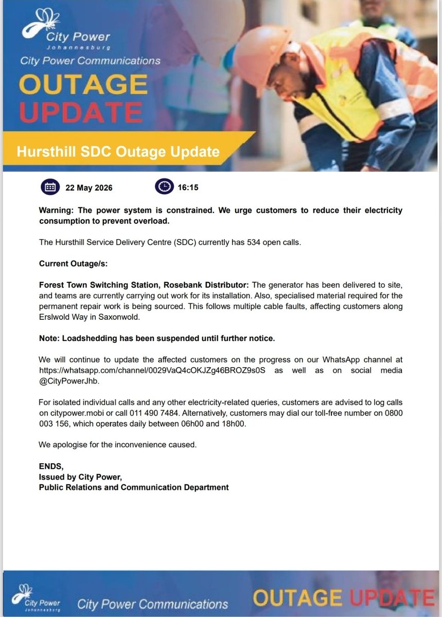 @CityPowerJhb tweet media