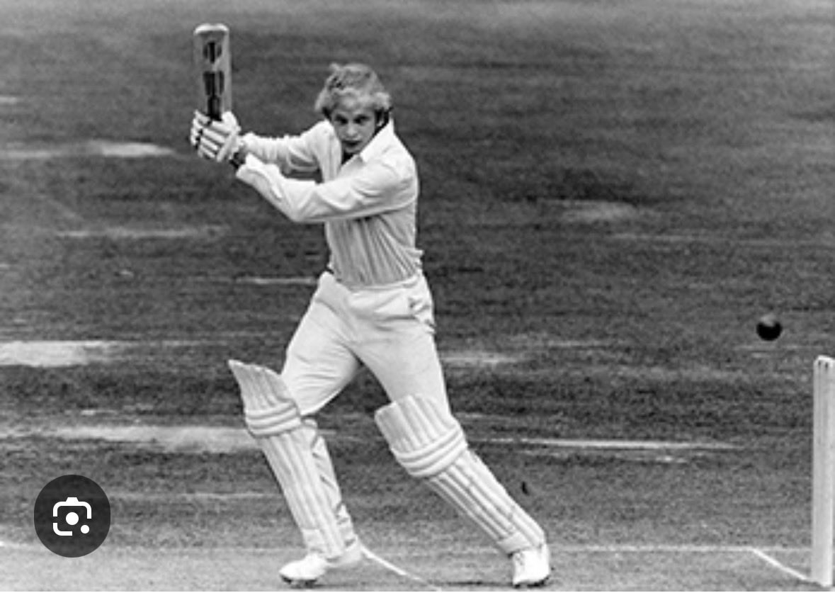 Garyaroe's tweet photo. @TheBarmyArmy David Gower. Everything was effortless. https://t.co/VShoROac54