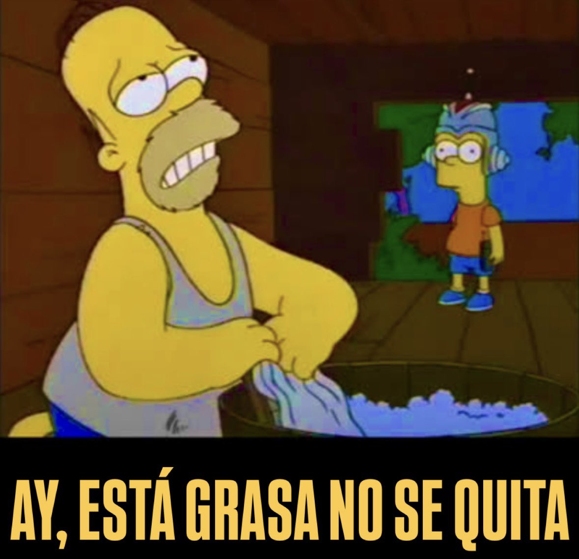 KIKE_TG's tweet photo. Yo planchando mi camisa negra de lino y pienso:

“Que fácil es planchar el lino negro”

Me sentí muy Homero en: https://t.co/VLZ3FMYVEE