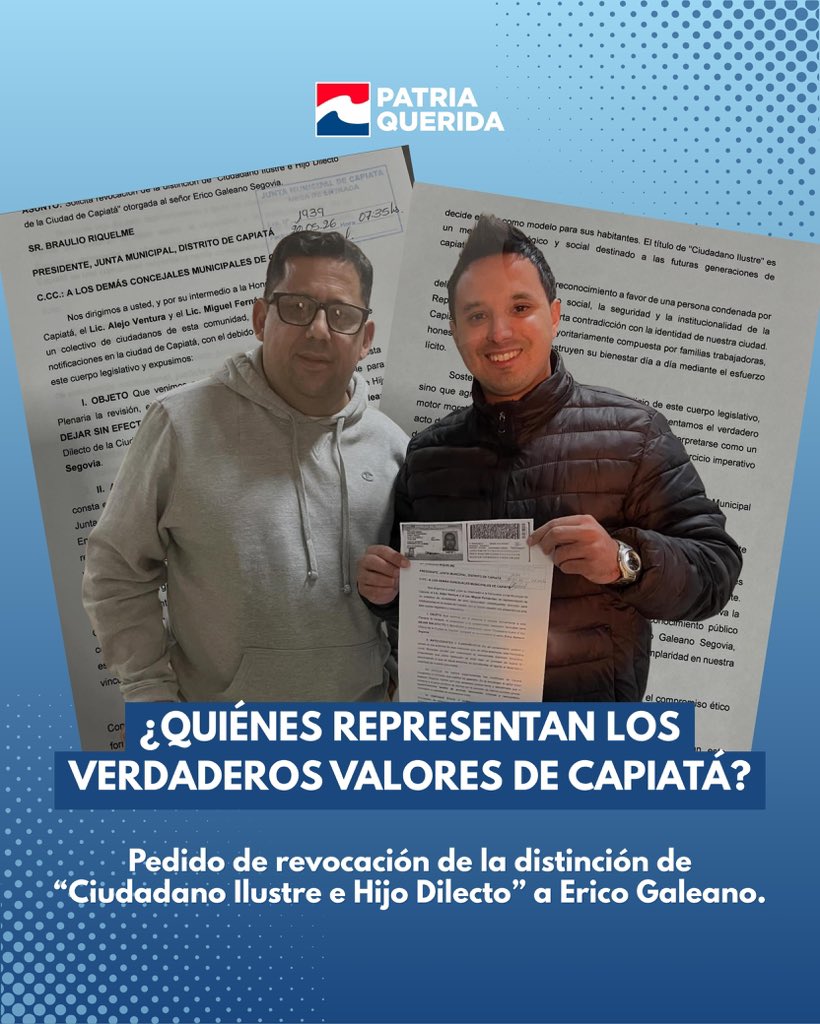 PATRIA QUERIDA tweet media