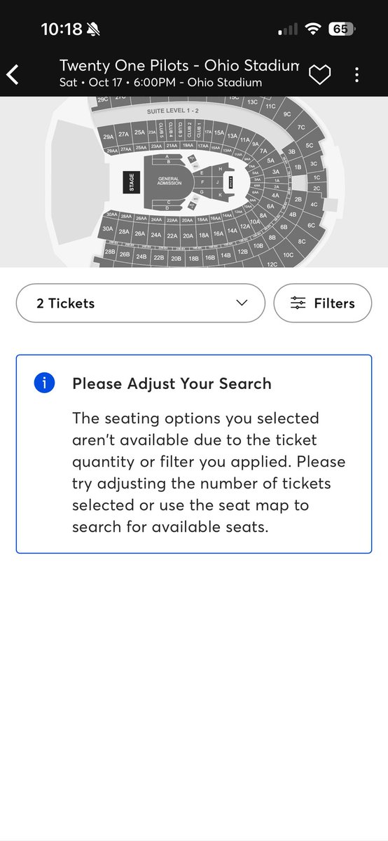 FueledByClancy's tweet photo. i was 913, got in, tickets were over $500 FOR ONE! and in 18 minutes it’s all sold out. https://t.co/Y4DcUgLIxA