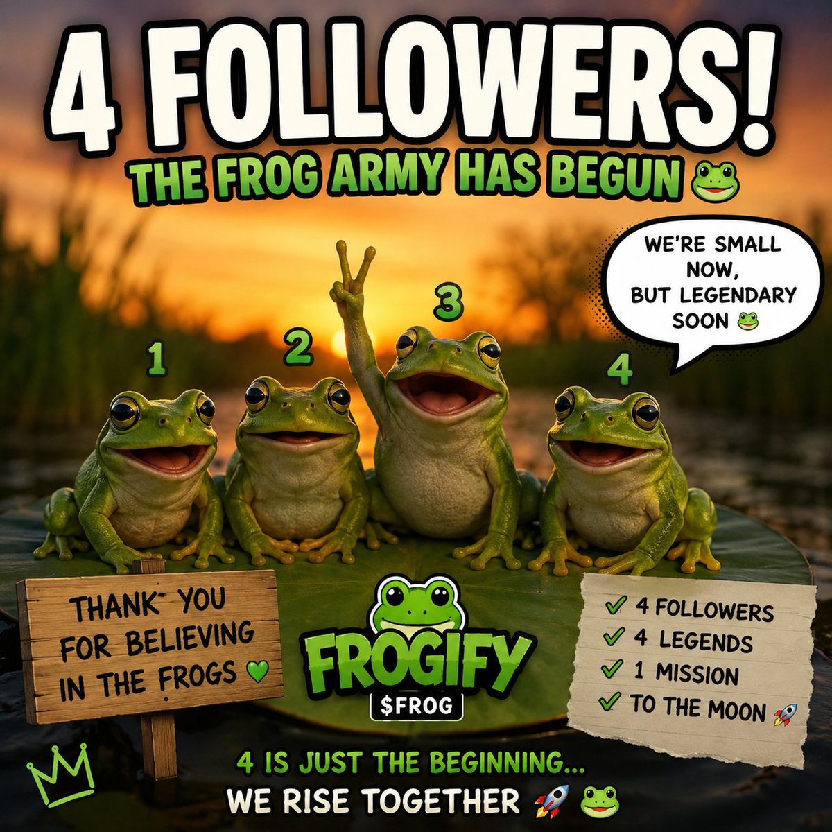 FrogifyCoin's tweet photo. @nexocooker from 0 to 4 frogs 🐸

the movement has started 🚀 https://t.co/4iq70UccFZ