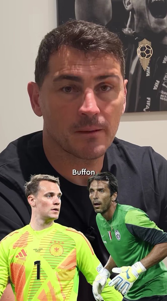 iMiaSanMia's tweet photo. • Courtois or Neuer?
Iker Casillas: "Neuer"

• Neuer or Buffon?
Casillas: "Buffon"

@ballondor https://t.co/yG4d6IZOGo