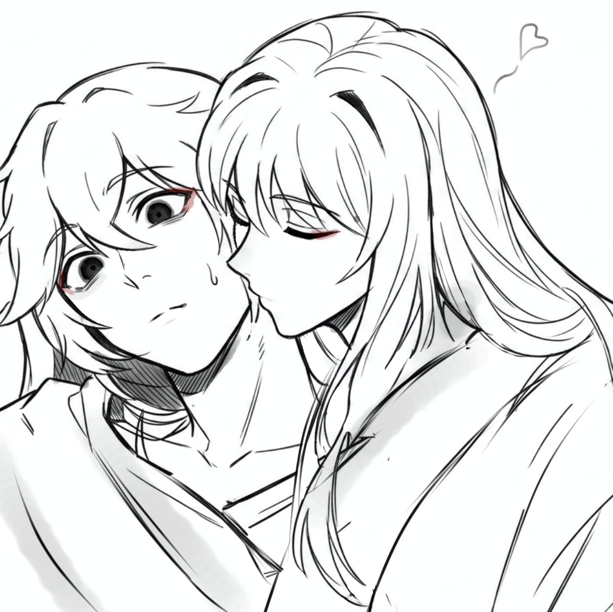 kazshizm's tweet photo. Kiss🤙#Eimiko https://t.co/7Ou576juSt