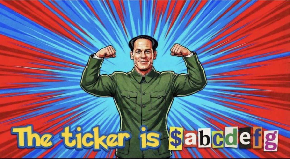 alvitcoin's tweet photo. @JohnCena Lead us to victory https://t.co/pZryrfzZLk