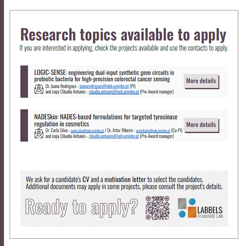 cebuminho's tweet photo. 📢 MSCA Postdoctoral Fellowships | LABBELS 2026
Research opportunities in biotech, engineering, health &amp; environmental sciences.

📅 Expression of interest: May 31
📅 Call deadline: Sept 9, 2026

👉 https://t.co/lZ0T3K7MUE
#MSCA #Postdoc #LABBEL https://t.co/aDTFnC7nj5