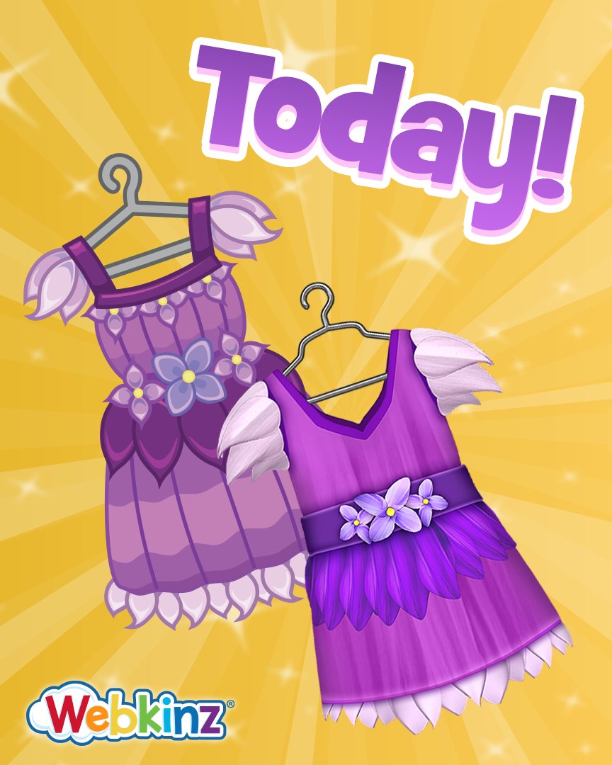 webkinz's tweet photo. 📢 May Player Appreciation Day is TODAY! 📢

TODAY-- Monday, May 25 is Player Appreciation Day! 📆

Make sure to log in to both #WebkinzClassic (Today's Activities on web or desktop app) and #WebkinzNext TODAY to receive this month's prize: A Lilac Dress!  🎁👗🪻 https://t.co/EDAFQNifLK