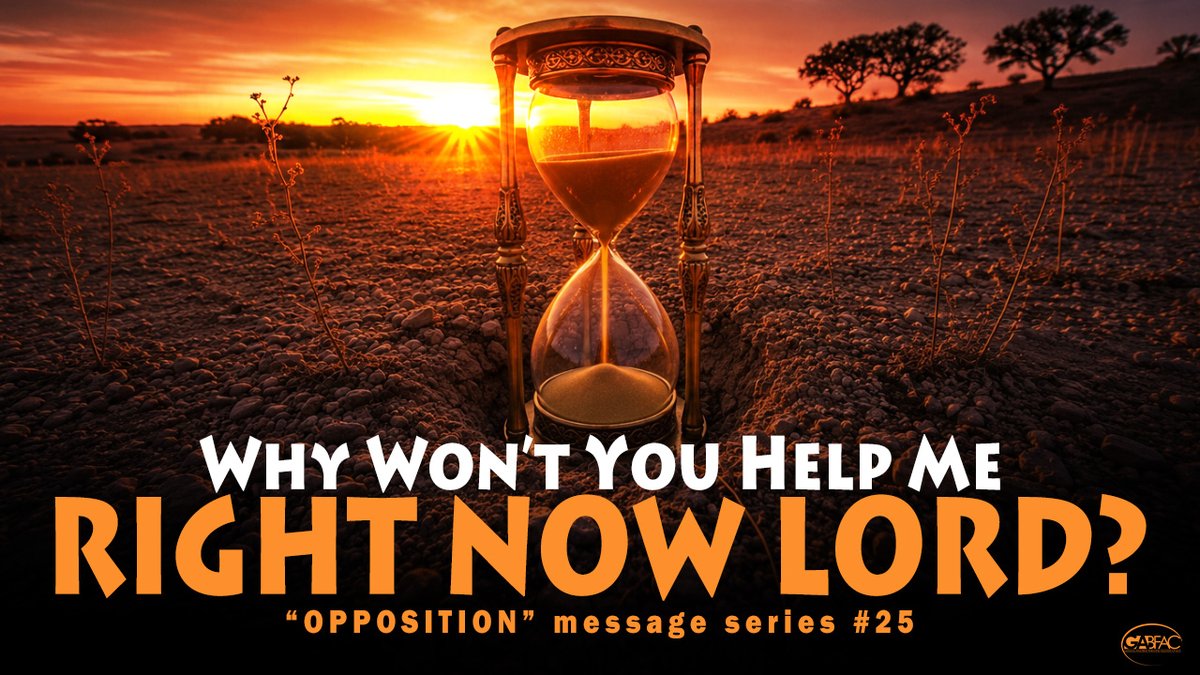 GABFAC1's tweet photo. "LORD I NEED YOU RIGHT NOW!" What happens when we call on the Lord to help us and He doesn't come to our rescue right away? Join us this Sunday as we explore reasons why the Lord won't help us right now in the very time we feel like we need Him most.
#gatewayareabfac #gabfac https://t.co/SUd8I2HGMI