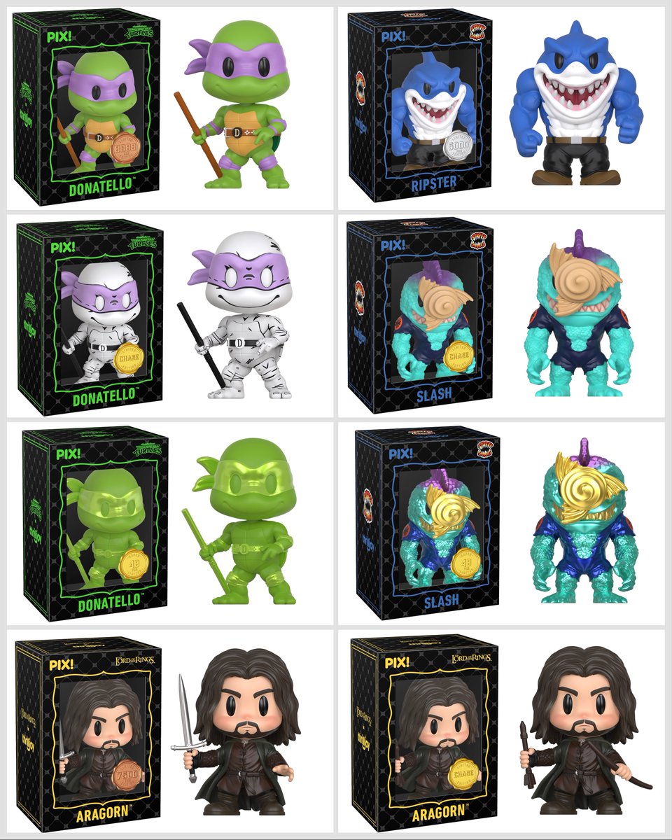 Available Now: New Thrilljoy PIX figures! Chance at Chase & Super