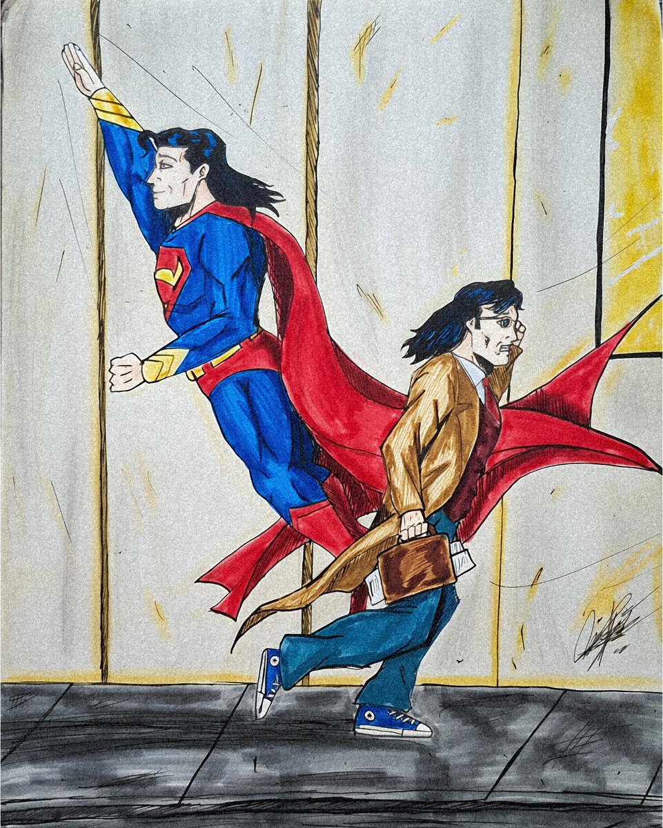 TheDoctorHDRetu's tweet photo. 😶🌫️Starman waitin' in the sky😶🌫️
Si admiro a Superman es por varias cosas pero principalmente por su voluntad y la bondad que este héroe tiene.
#dibujos #drawing #supermam #dccomics #dc https://t.co/uGW1uMhK8Y