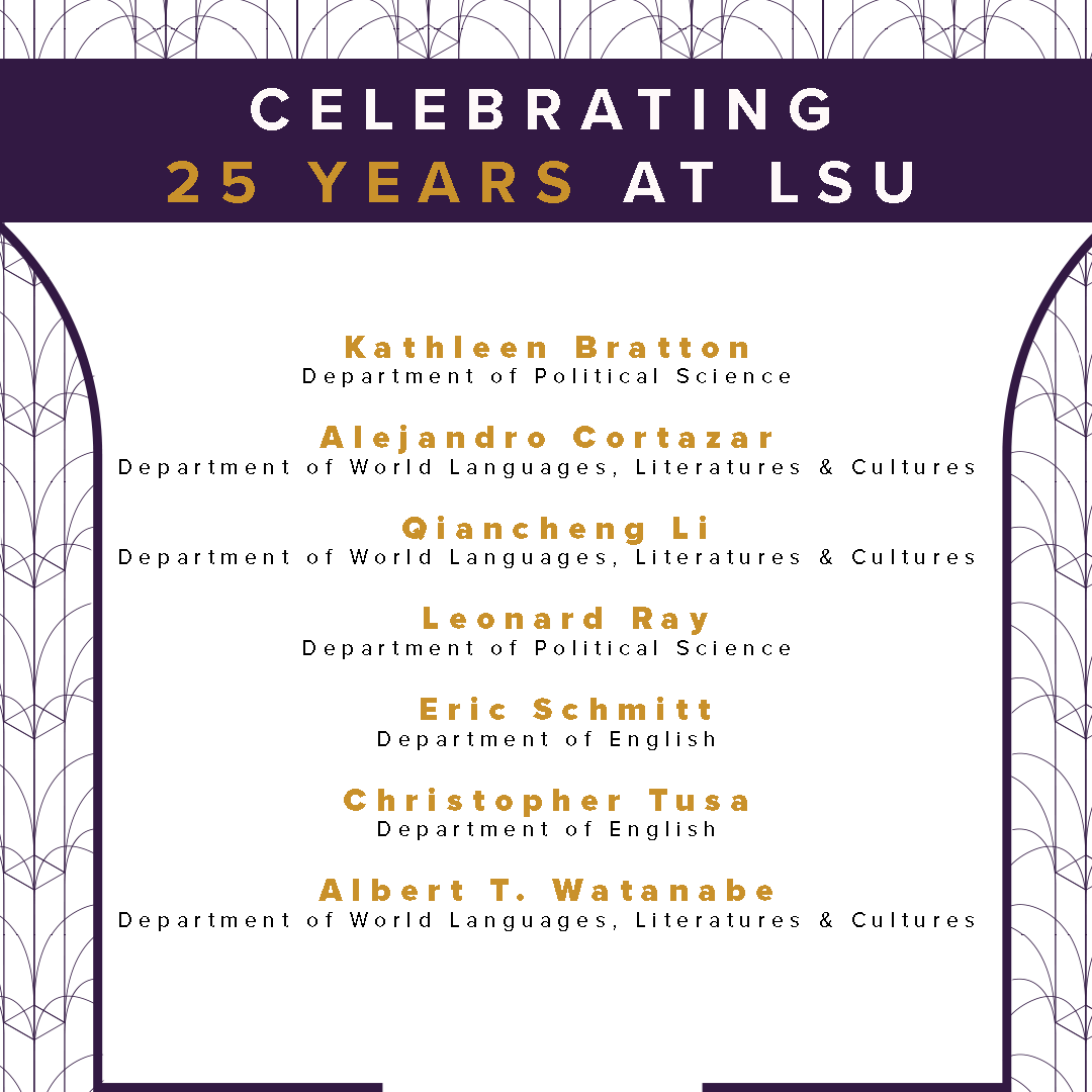LSU College of Humanities & Social Sciences tweet media