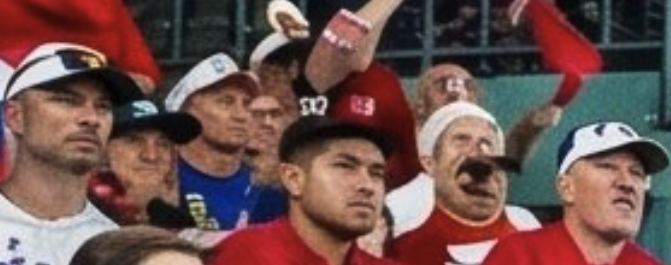 JWarren14's tweet photo. @Rangers__Nation When those El Tiempo Margaritas hit. #AISlop https://t.co/hrgGV7Z3ec