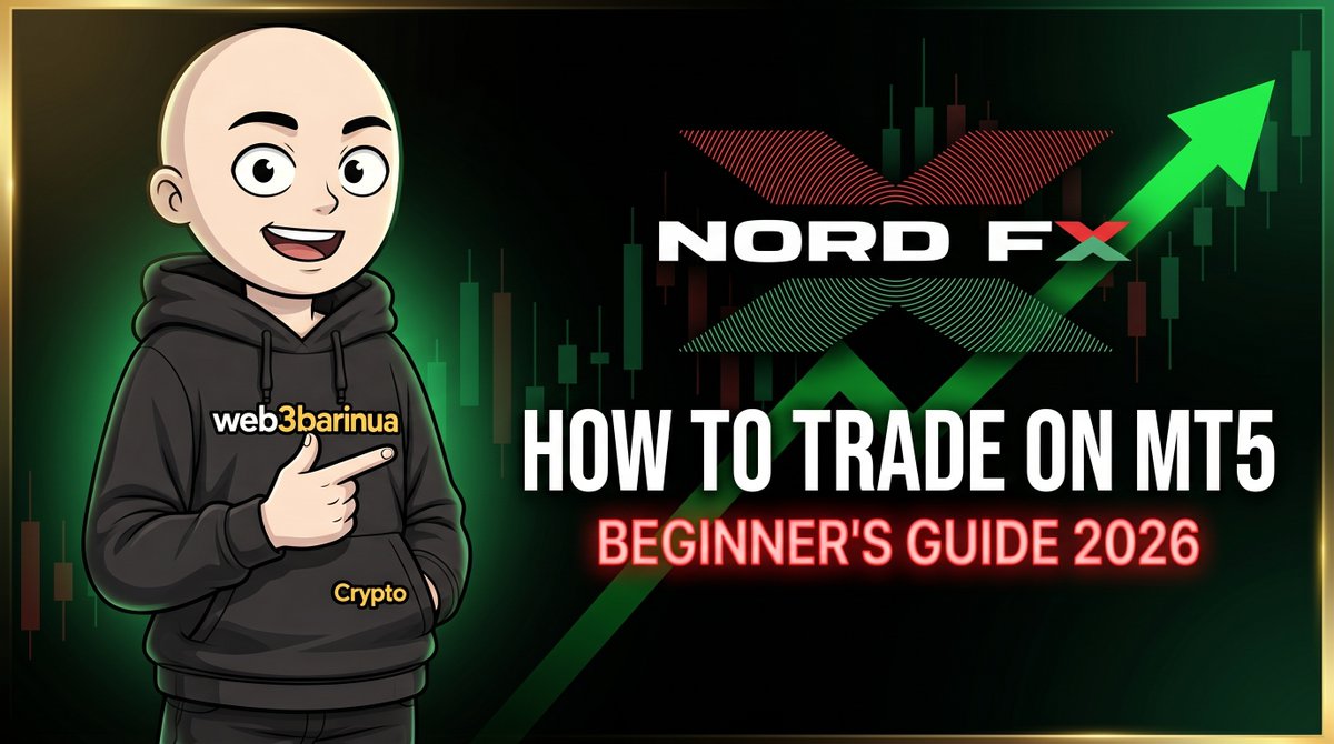 web3barinua's tweet photo. How to Trade on MetaTrader 5 with @NordFX / Tutorial for Beginners!

What if I told you that you can start trading Forex, Gold &amp; Crypto with just $10? 🤯
No experience needed. 
No expensive courses. 
Just a phone and 3 minutes to set up.

Here's exactly how 👇
🧵 https://t.co/ZoBmc6h8Eg