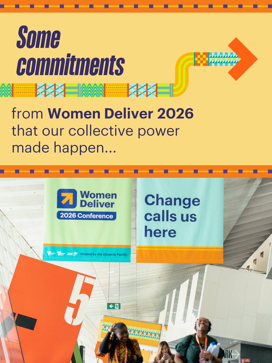 Women Deliver tweet media