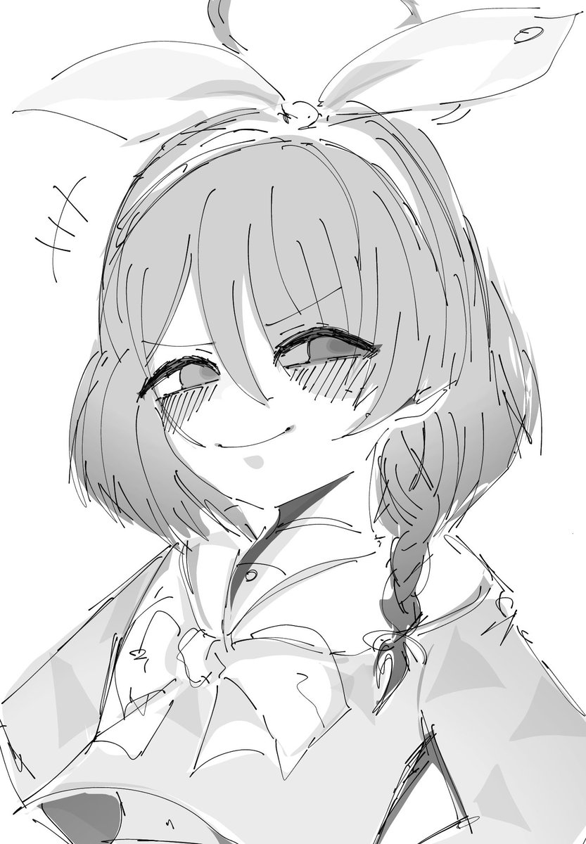 Nemu18290's tweet photo. 今日の落書きシリーズ
『ドヤ顔アロナちゃん』
色も塗ってみました……！ https://t.co/L34R0OfjJf