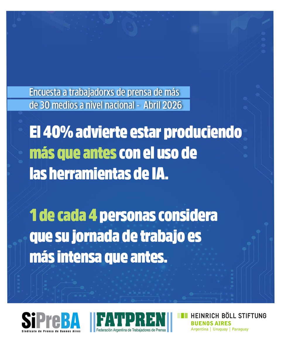 SiPreBA - Sindicato de Prensa de Buenos Aires tweet media