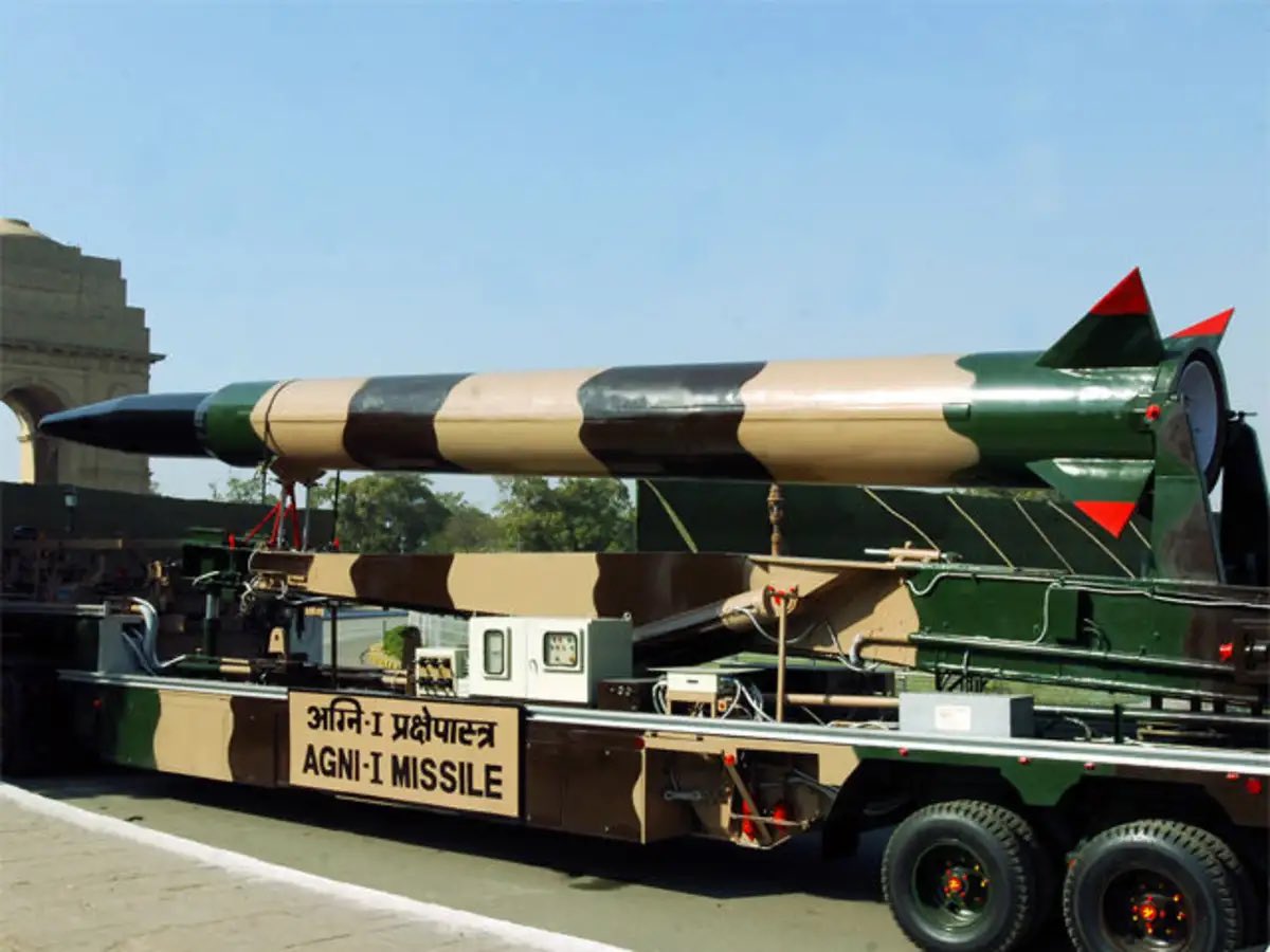 Defencecore's tweet photo. Agni-1 SRBM successfully test-launched from ITR, Chandipur, today. 🇮🇳

launch validated all the OP &amp; technical parameters, It was carried out under the aegis of Strategic Forces Command. https://t.co/Xf7o1qV4dL