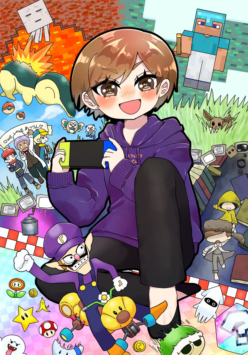 tooownasu's tweet photo. カメラロール整理せなと思って色々見てたら懐かしすぎる絵が出てきた
4.5年前だからなんか絵がめちゃ古い https://t.co/WUIPShY63q