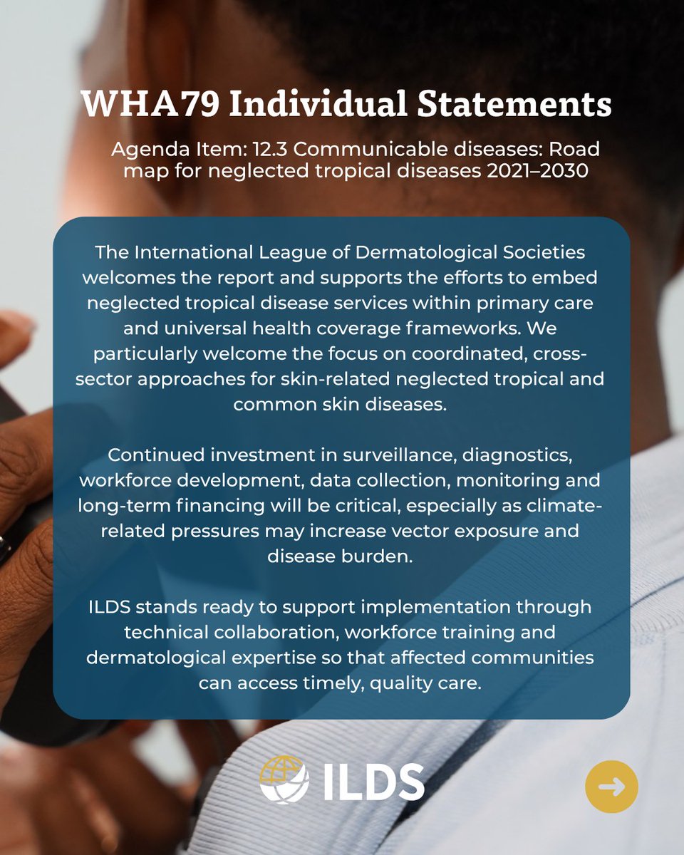 International League of Dermatological Societies tweet media