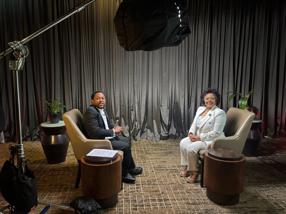 NEPAD_Agency's tweet photo. ✨ Celebrating 25 Years of African Renaissance! ✨

Our visionary CEO, @nardosbthomas recently sat down with Dr. Mbuyiseni Ndlozi, @MbuyiseniNdlozi of the African Renaissance Podcast for a truly inspiring MasterClass! They unpacked the incredible journey of our institution, from its inception to its silver jubilee, highlighting monumental successes and charting an exciting course for the future.

Over the past quarter-century, we’ve witnessed a transformation driven by a profound philosophy of African self-reliance. From mobilizing $86 billion for critical infrastructure projects to harmonizing regulatory frameworks that led to the African Medicines Agency (AMA) @AU_AMA_, our impact resonates across the continent. Our CEO’s consultative leadership, engaging directly with all 55 member states, has fostered a mind shift towards trusting and investing in our own institutions.

Looking ahead, the focus is on implementing the second 10-year plan of Agenda 2063, closing a $3.3 trillion funding gap by unlocking domestic capital, and prioritizing industrialization, especially in the pharmaceutical sector. We are committed to fostering a “Team Africa” integration, harmonizing frameworks across all Regional Economic Communities.

Join us in celebrating our past achievements and looking forward to a future where Africa finances its own development and thrives! Watch the episode here, https://t.co/dxO9npfY4m. 

@EU_Commission @WorldBankGroup @noradno @Sida @_AfricanUnion @AECID_es @giz_gmbh @cidcaofficial @AfDB_Group @afreximbank @jica_direct_en 
@SADC_News @ecowas_cedeao @jumuiya @COMESA_HQ @amibiaka @SymerreGrey @EstherineF 

#AfricanRenaissance #SilverJubilee #Leadership #FutureOfAfrica #Innovation #Development
